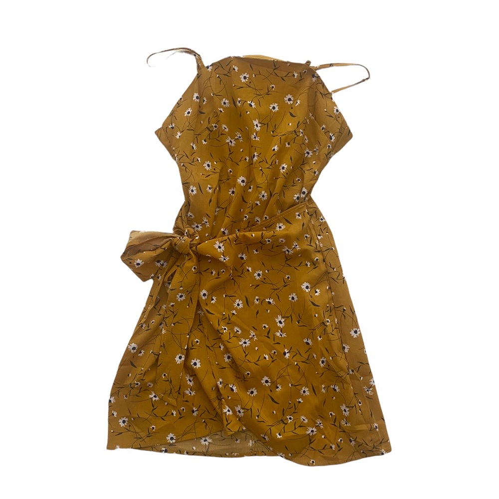 Small yellow floral dress